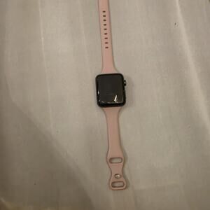 Apple Watch Series 3, 42mm Aluminum Case Ion-X glass Ceramic Back GPS LTE WR-50M